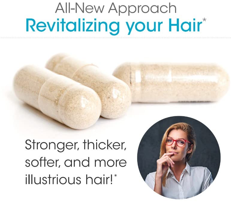 Silver Fern Hair Complex Hair Supplement – 30-Day Supply per Bottle (1 Capsule Daily)