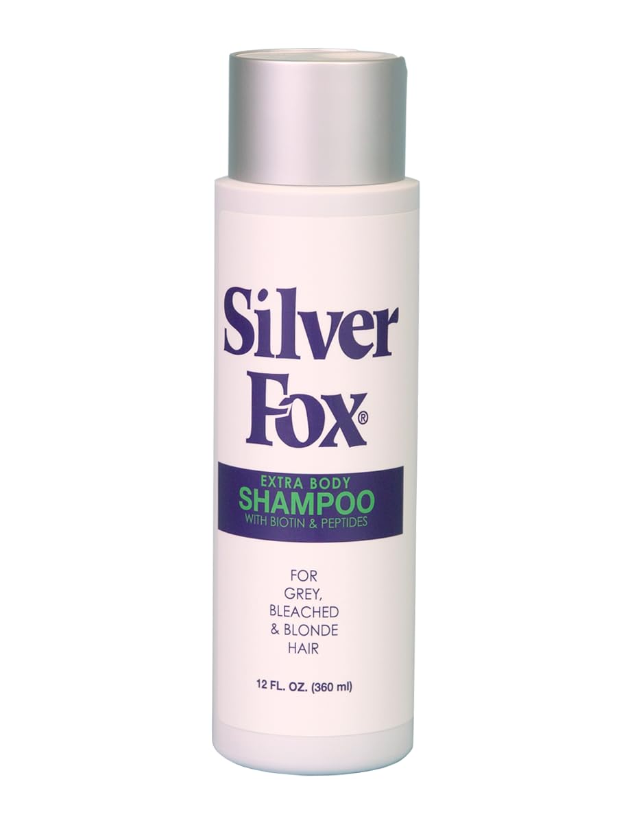 Silver Fox Extra Body Shampoo - 12 fl oz | For Grey, Silver & White Hair