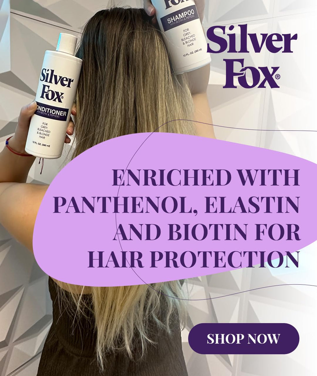 Silver Fox Extra Body Shampoo - 12 fl oz | For Grey, Silver & White Hair