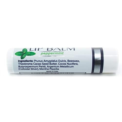Silver Miracles Colloidal Silver Lip Balm - 3 Pack Tube