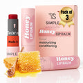 Natural Honey Lip Balm – 3 Pack (3x0.15 oz) Tinted | Simple Sophistication