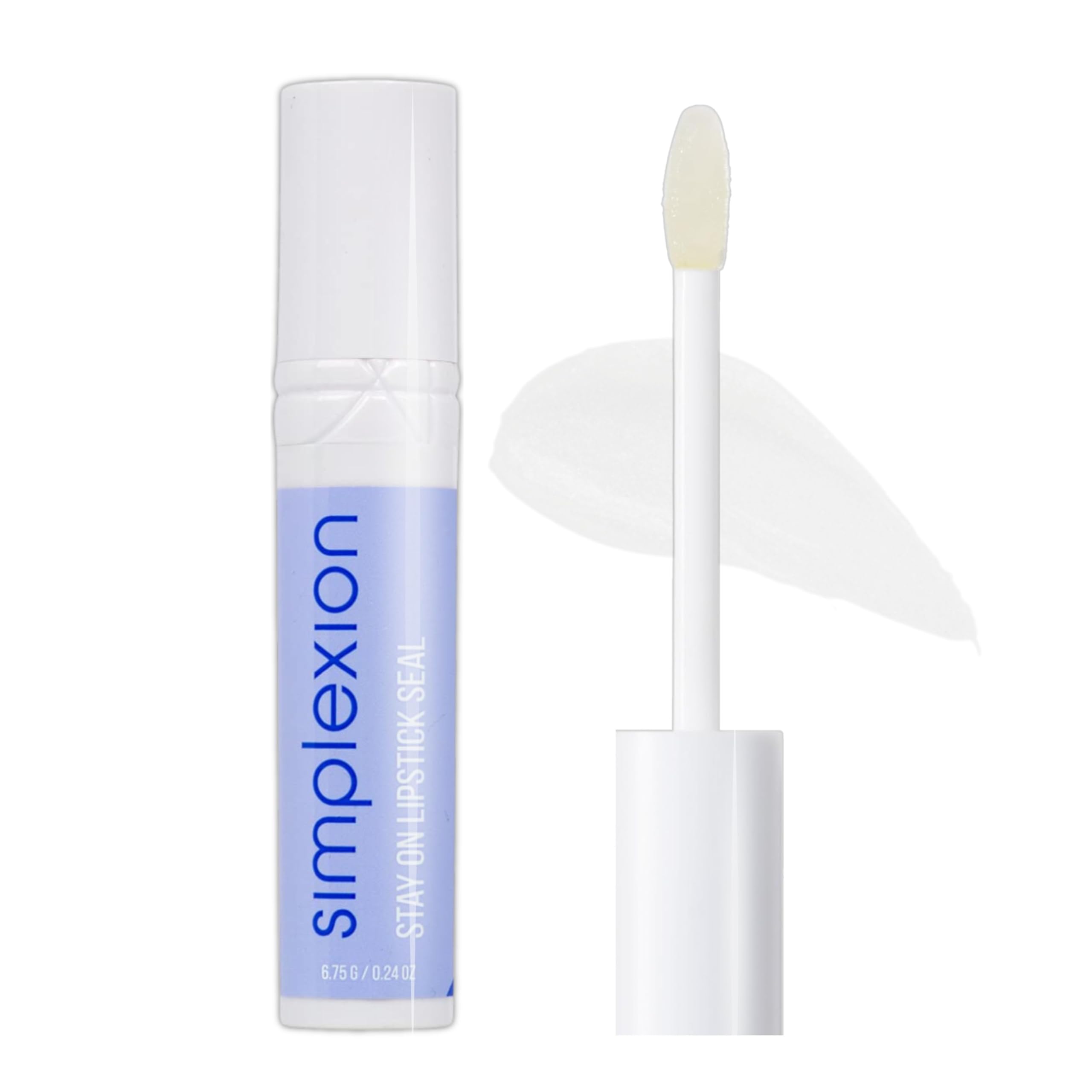 Simplexion Stay On Lipstick Seal – Clear, Transfer-Proof Lip Color Lock