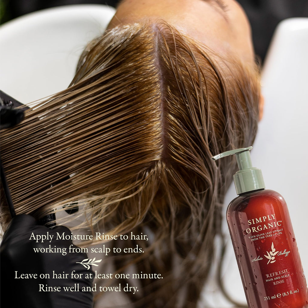 SIMPLY ORGANIC Hair Detox Clarifying Deep Conditioner Scalp Rinse | All-Natural, Cruelty-Free, Made in Italy