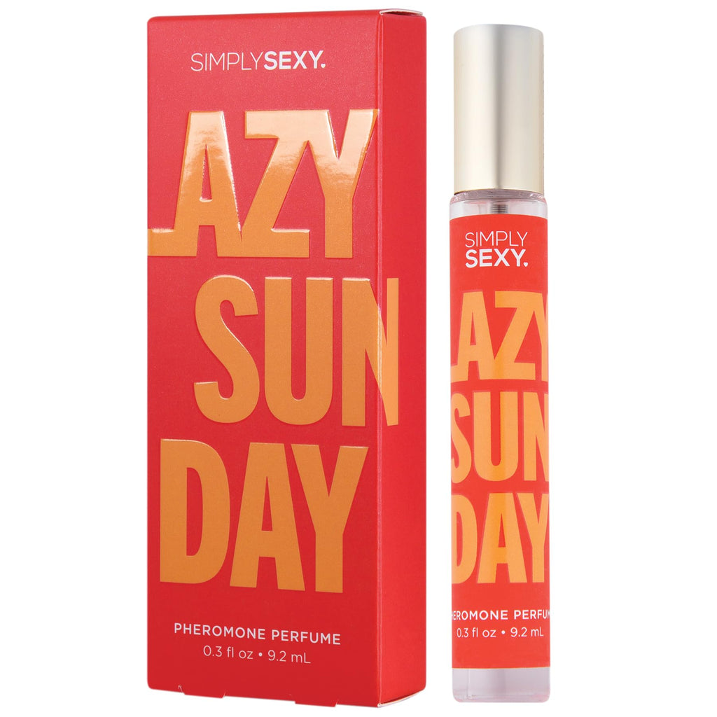 SIMPLY SEXY Affirmations Lazy Sunday Pheromone Perfume – Citrus Floral Woody Scent, 0.3 fl oz