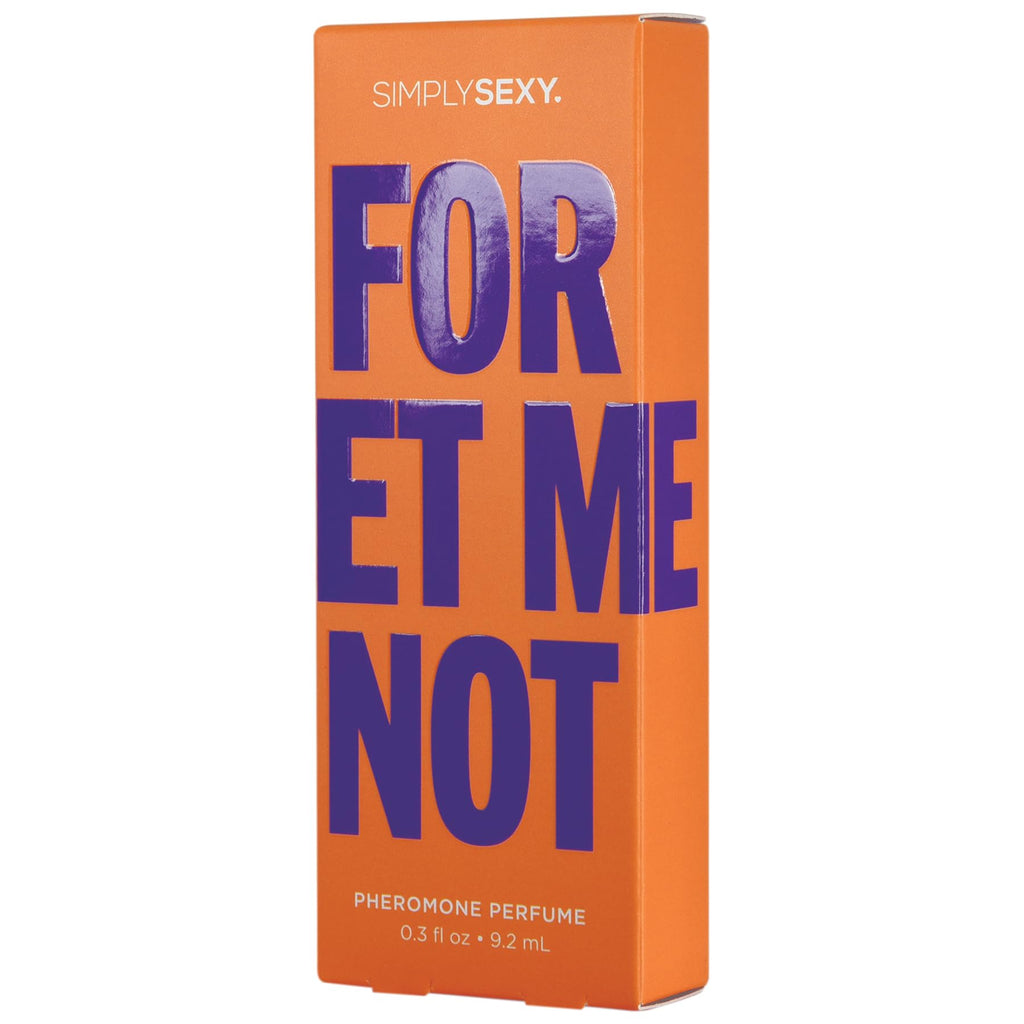 SIMPLY SEXY Forget Me Not Pheromone Perfume – Warm Spiced Woody Fragrance for Women – 0.3 fl oz Travel Size