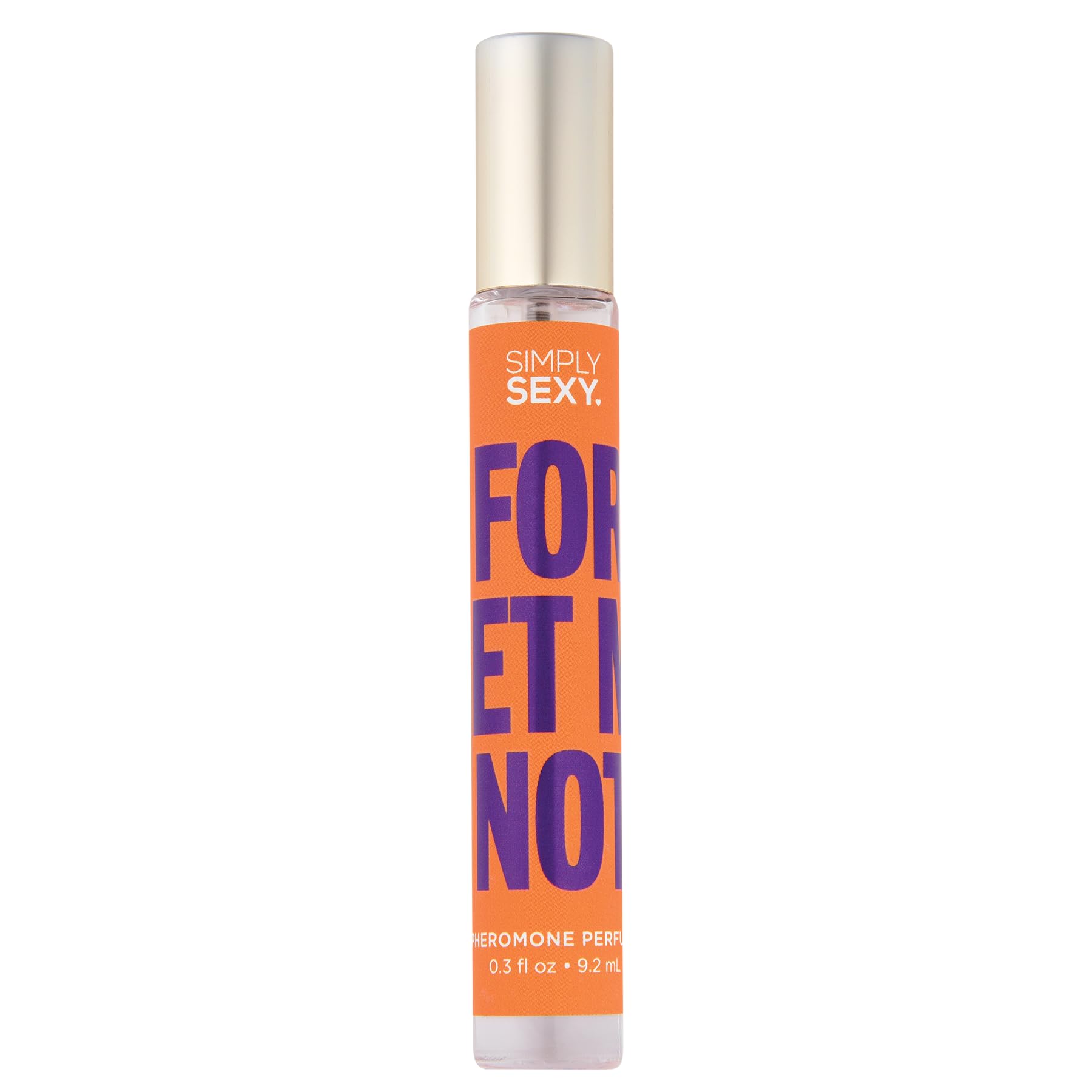 SIMPLY SEXY Forget Me Not Pheromone Perfume – Warm Spiced Woody Fragrance for Women – 0.3 fl oz Travel Size