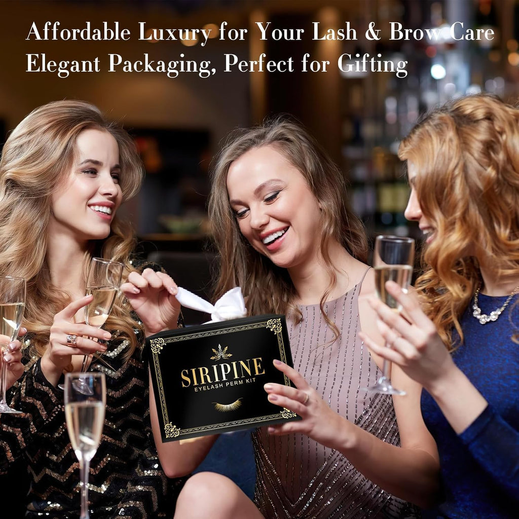 Siripine Eyelash Lift Kit – DIY Lash Perm Set for Natural Curl & Long-Lasting Lift