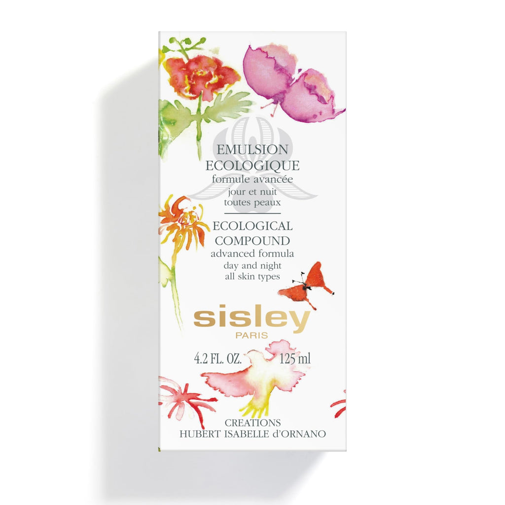 Sisley Paris Ecological Compound Advanced Formula – 125 mL Day & Night Cream for All Skin Types | Non-Greasy Matte Finish | Limited-Edition Blooming Peonies