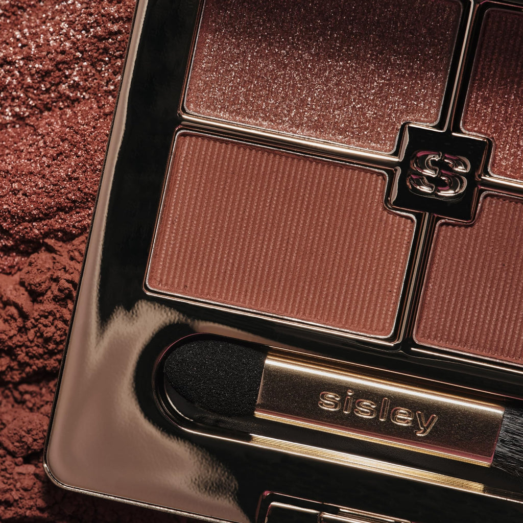 Sisley Paris Phyto-Eye Palette Bois de Rose – 4 Buildable Shades, 3 Finishes, Long-Lasting Eyeshadow