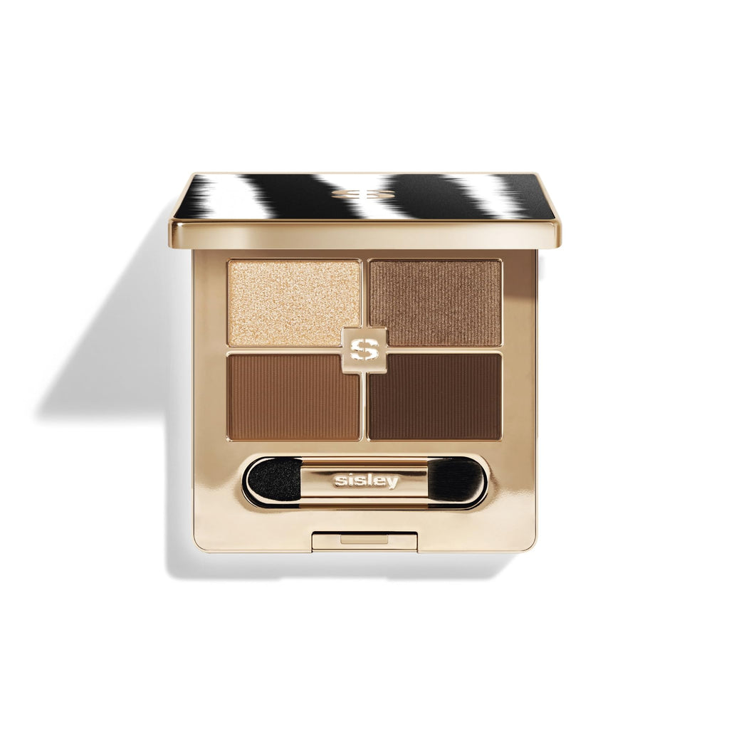 Sisley Paris Phyto-Eye Palette Tender Toffee – Buildable 4-Shade Eyeshadow in 3 Finishes