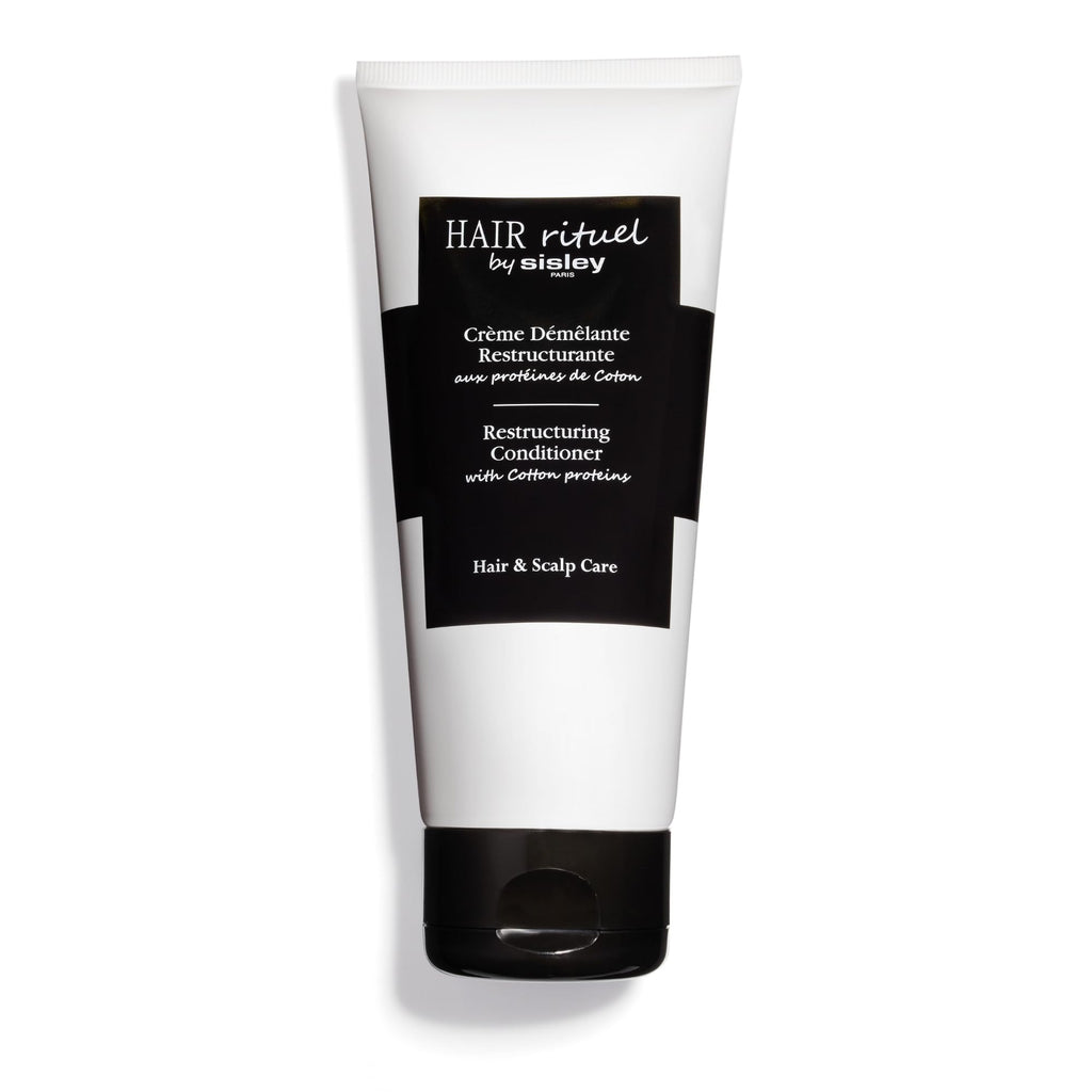 Sisley Paris Restructuring Conditioner with Cotton Proteins – 200 mL | Detangle, Smooth & Shine