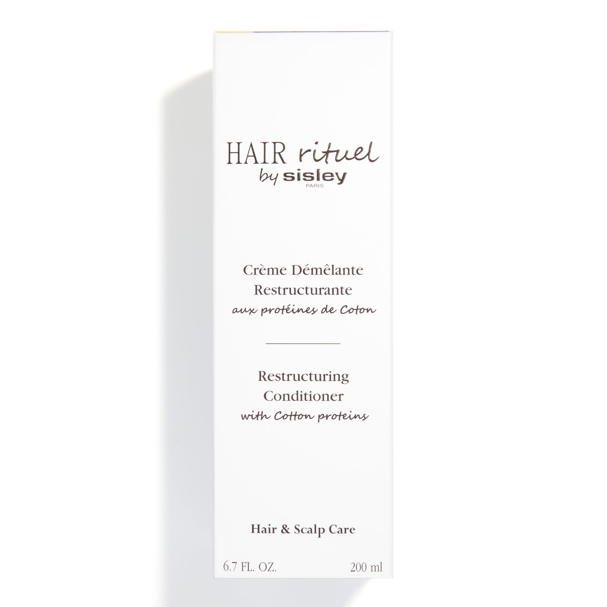 Sisley Paris Restructuring Conditioner with Cotton Proteins – 200 mL | Detangle, Smooth & Shine