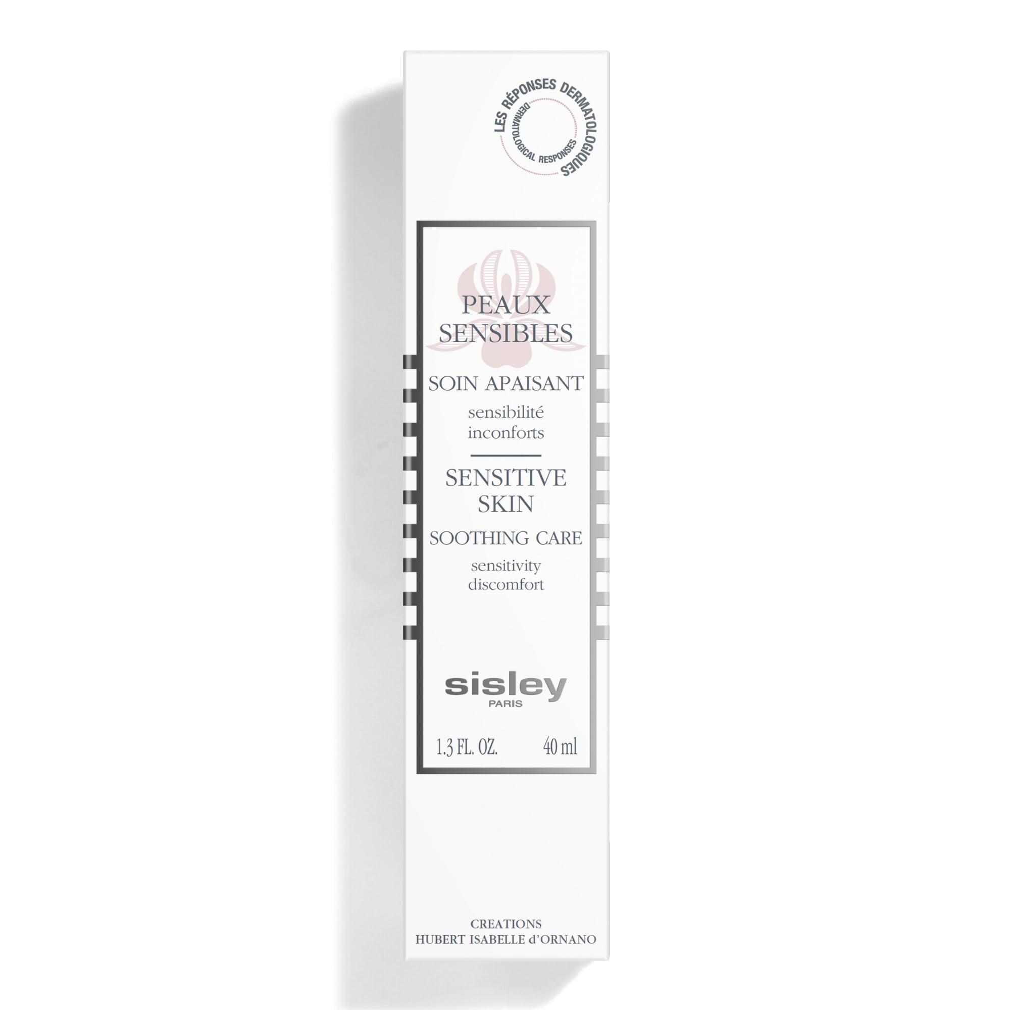 Sisley Paris Sensitive Skin Soothing Care – 40 mL Face Moisturizer for Soothing, Nourishing & Redness Reduction