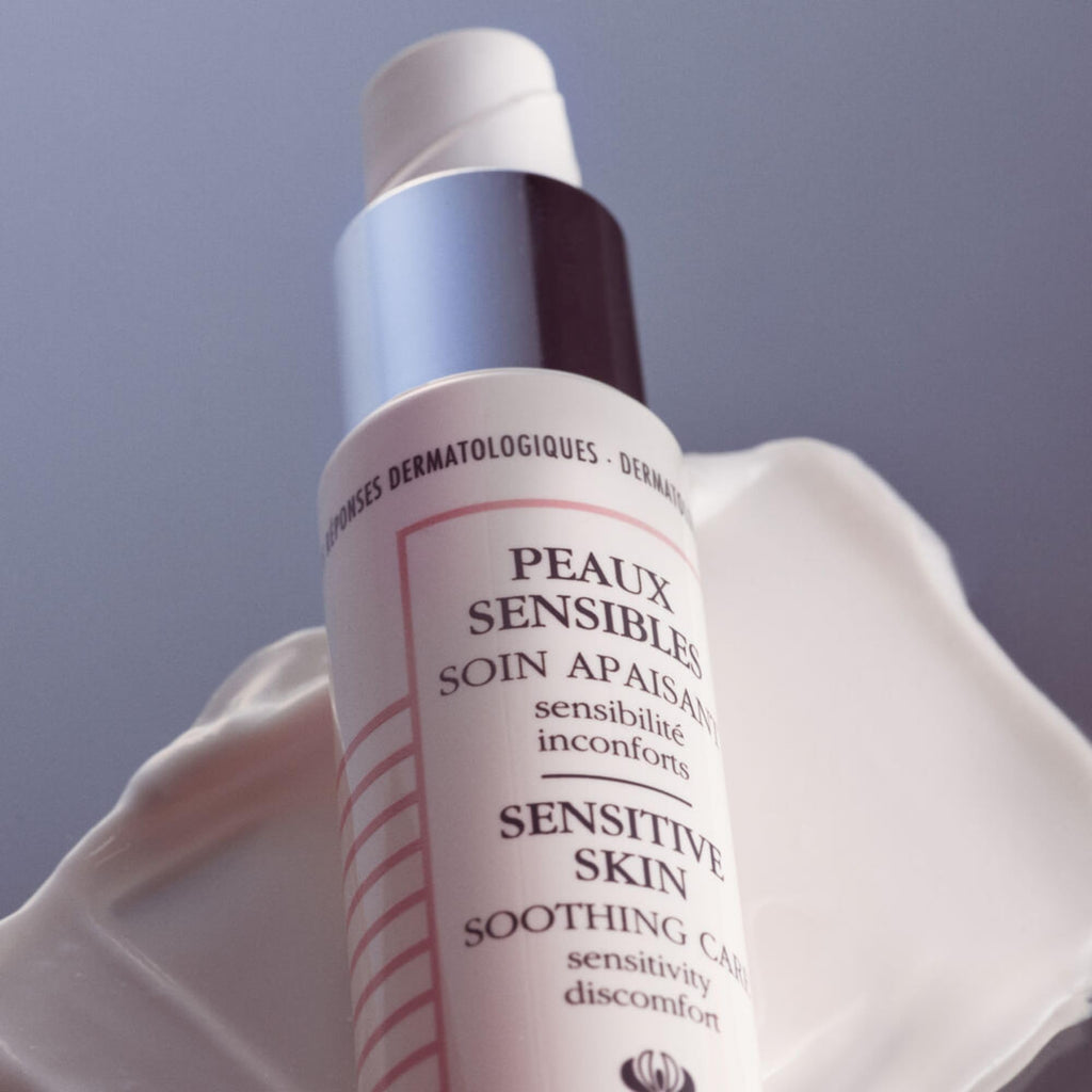 Sisley Paris Sensitive Skin Soothing Care – 40 mL Face Moisturizer for Soothing, Nourishing & Redness Reduction