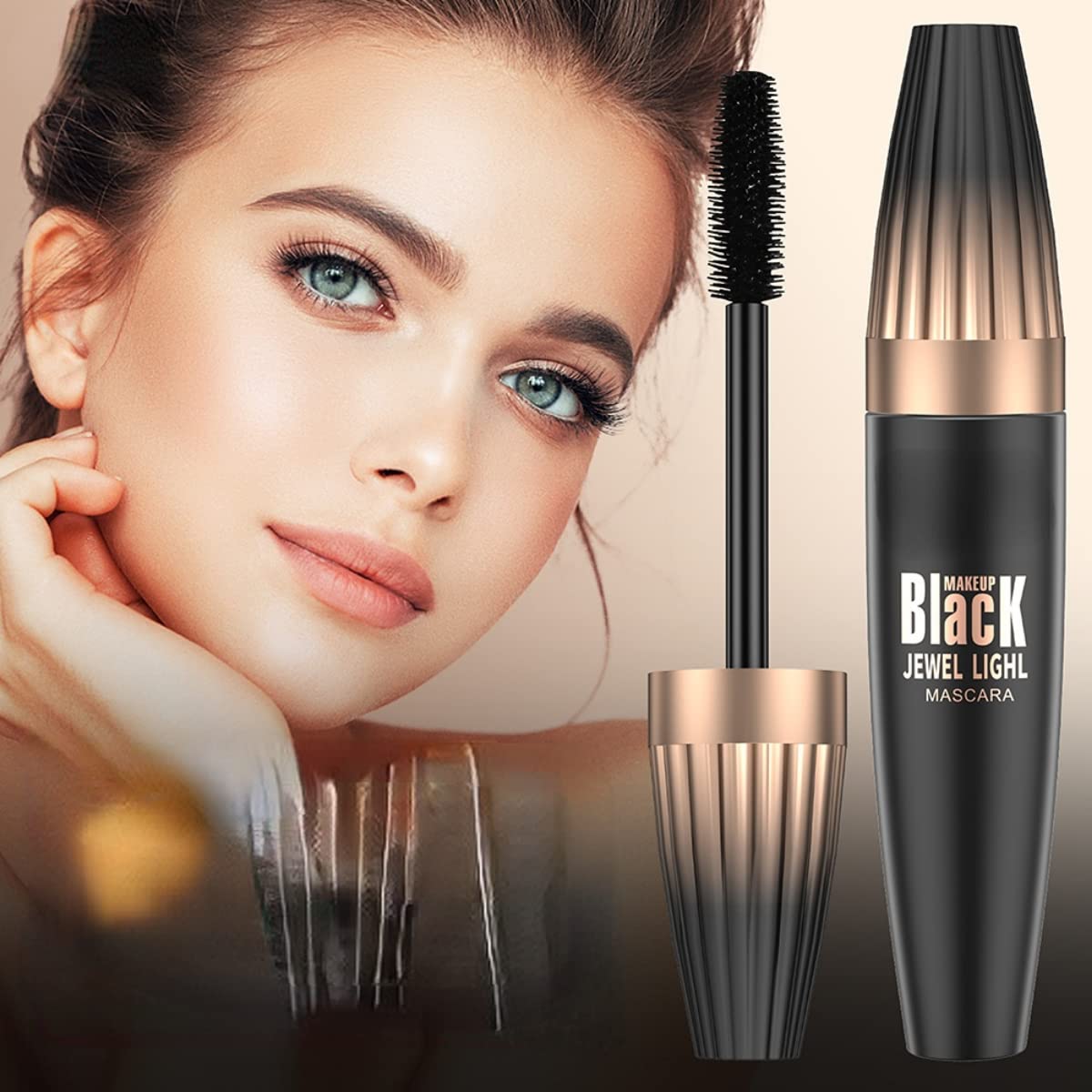 SJXYOYDS My Amazing Lash Mascara 4D Silk Fiber – Waterproof, Volumizing & Lengthening