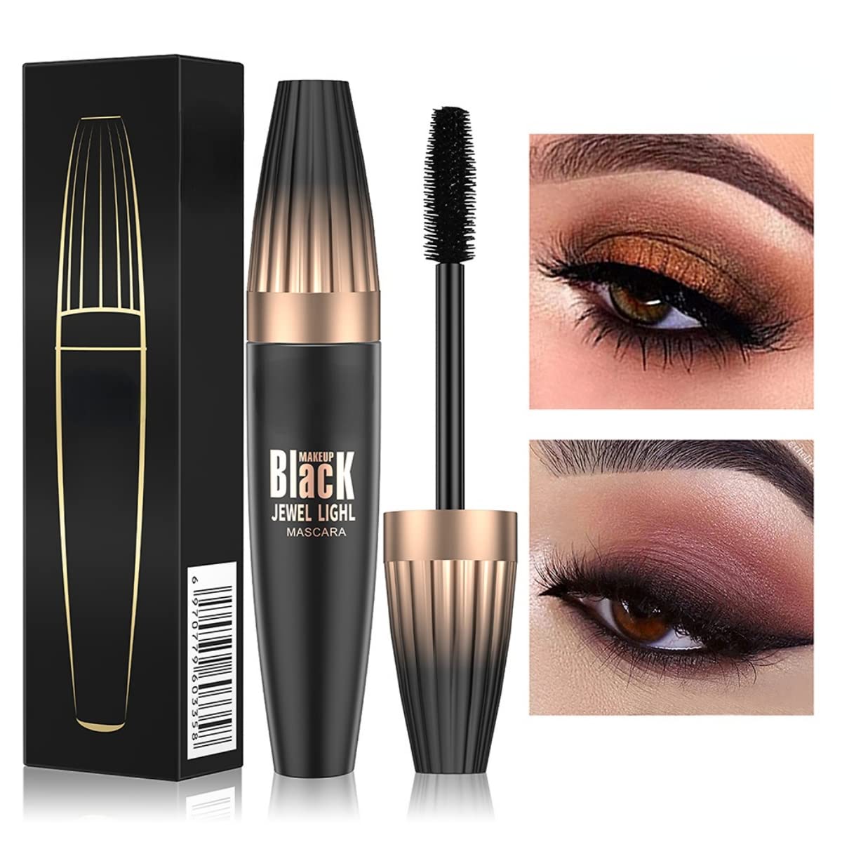 SJXYOYDS My Amazing Lash Mascara 4D Silk Fiber – Waterproof, Volumizing & Lengthening
