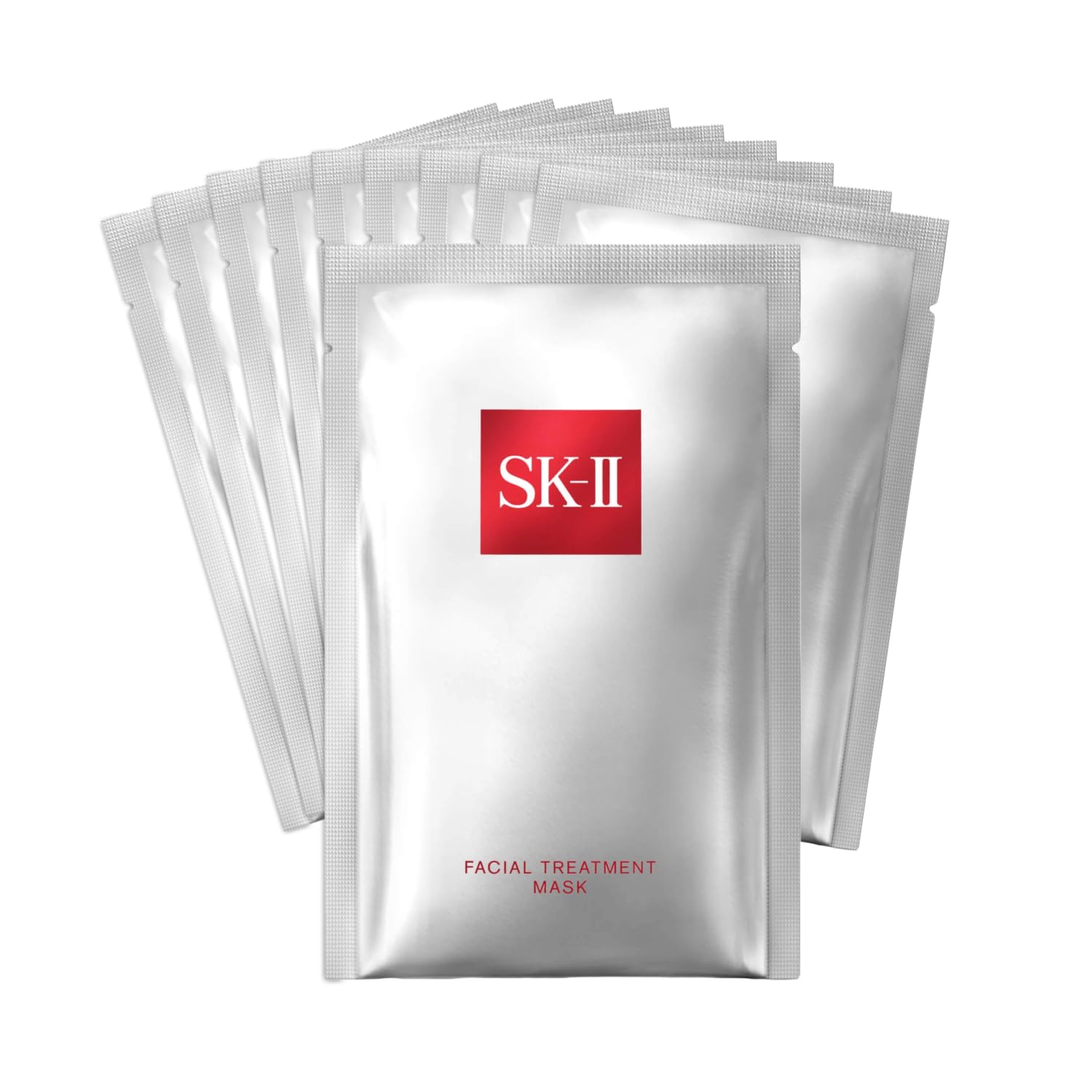 SK-II Facial Masks – Brightening Sheet Masks with PITERA™ for Hydration, Texture & Radiance (10 Count)