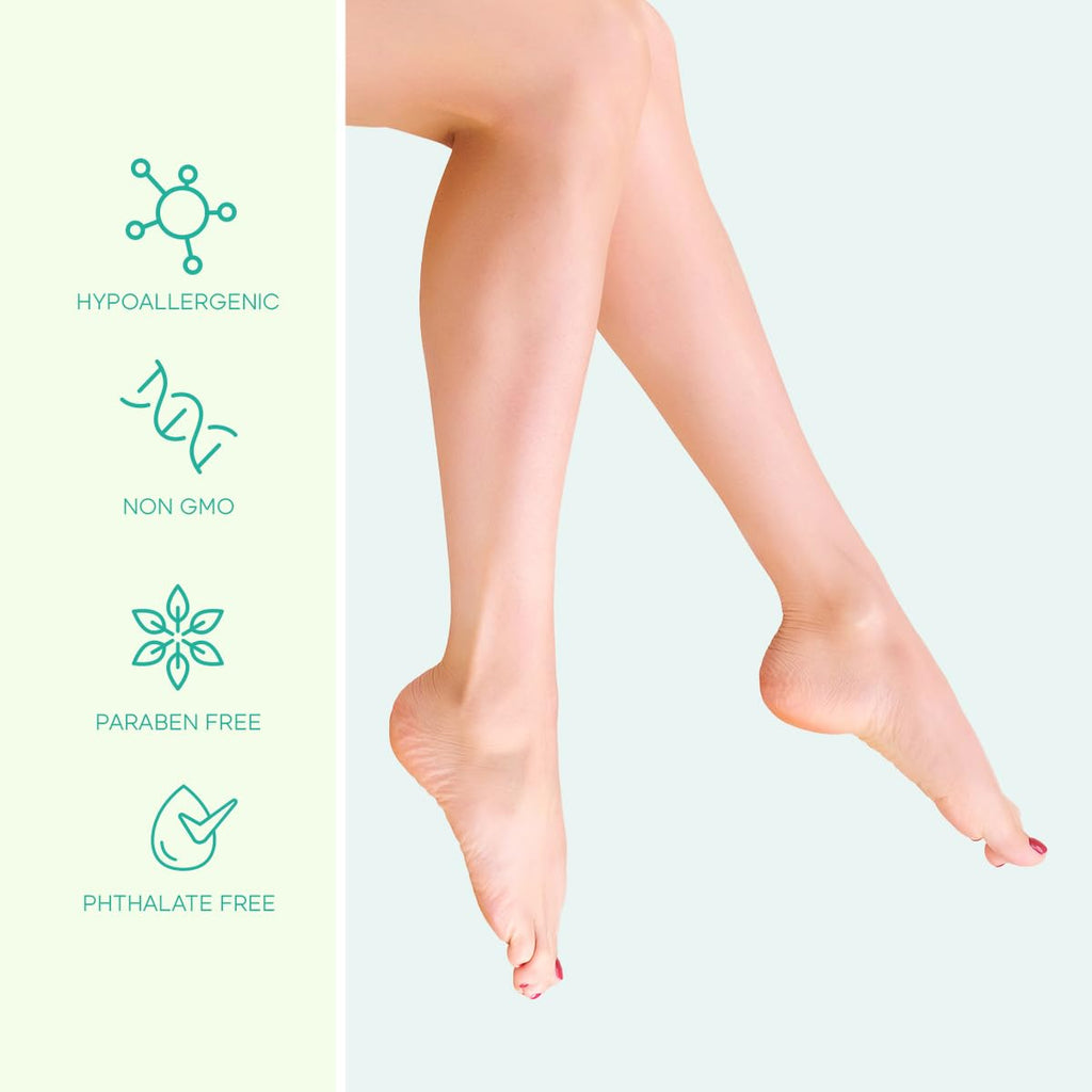 Skin 2.0 Tea Tree & Mint Foot Masks – Cooling Hydration & Gentle Exfoliation (Korean Skincare) – 3 Pairs
