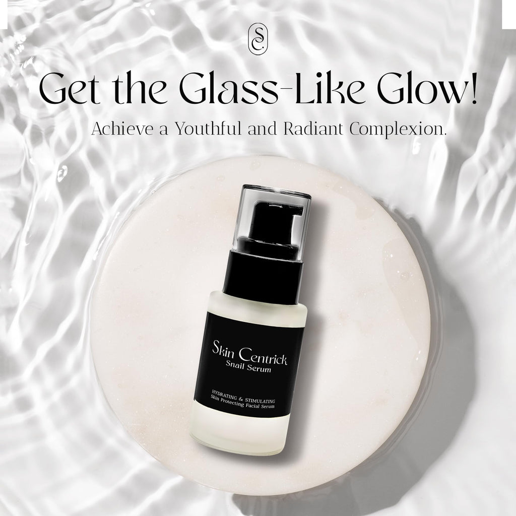 Skin Centrick Snail Mucin Serum – Hydrating Glass Skin Serum for All Skin Types