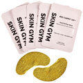 SKIN GYM Gold Foil Eye Mask 5 Pack – Hydrating Brightening Under-Eye