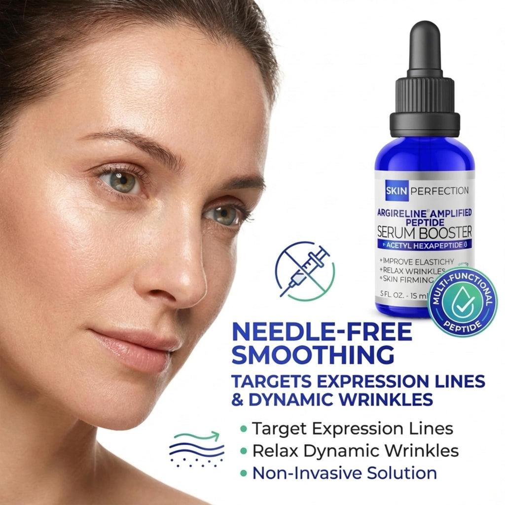 Skin Perfection Argireline Amplified Peptide Solution – DIY Anti-Aging Booster with Acetyl Hexapeptide-8