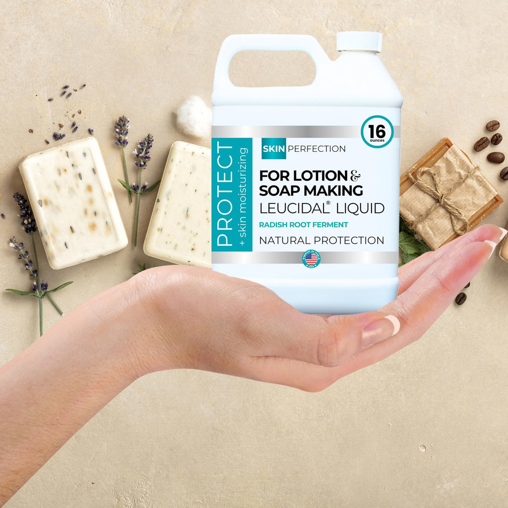 Skin Perfection Leucidal Liquid – Natural Radish Root Preservative for DIY Skincare (16oz)