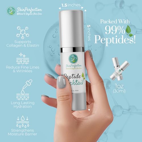 Skin Perfection Face Serum: 99% Peptides, Matrixyl 3000 & Syn-Coll