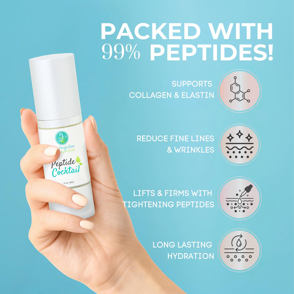 Skin Perfection Face Serum: 99% Peptides, Matrixyl 3000 & Syn-Coll