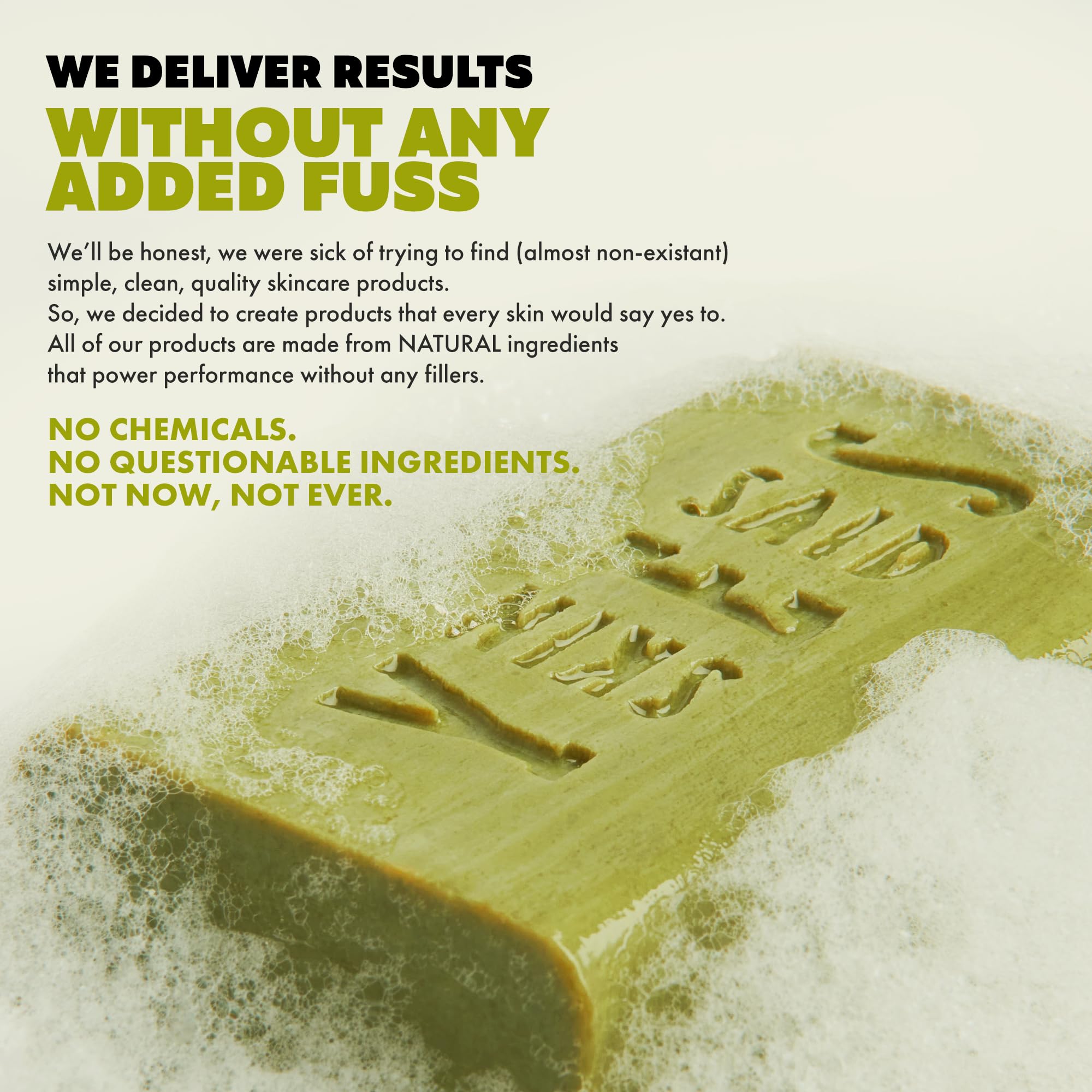 Skin Said Yes Olive Oil Soap Bars – Set of 8 – Organic, Moisturizing & Gentle for Sensitive Skin