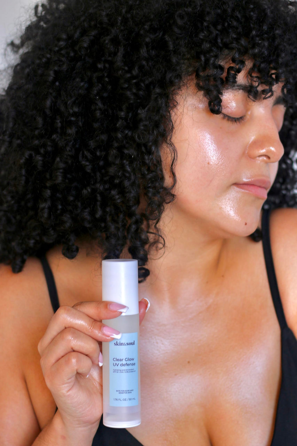 Skin & Soul Clear Glow SPF 50 – Lightweight Hydrating Sunscreen with Vitamin C