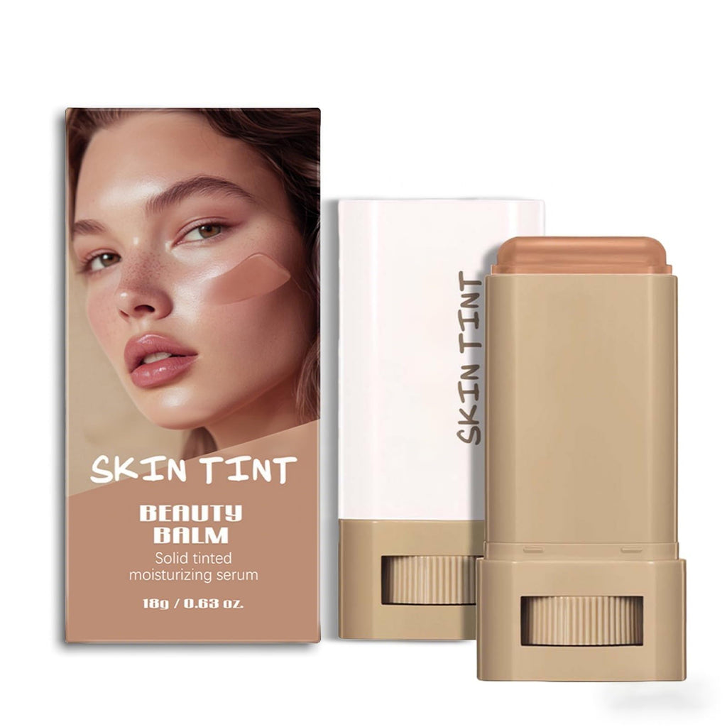Skin Tint & Contour Stick – Hydrating Serum-Infused Tint with Buildable Coverage