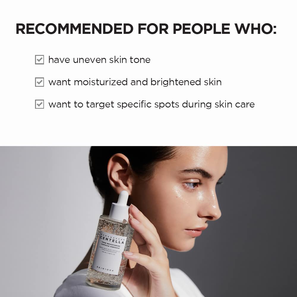 SKIN1004 Madagascar Centella Tone Brightening Capsule Ampoule 100 ml – Calming Moisture for Sensitive Skin