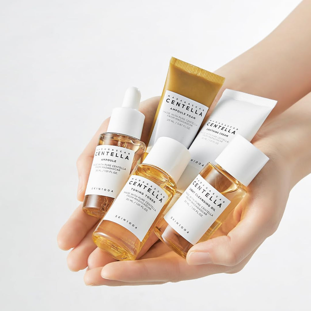 SKIN1004 Madagascar Centella Travel Kit - Mini Skincare Box for On-The-Go