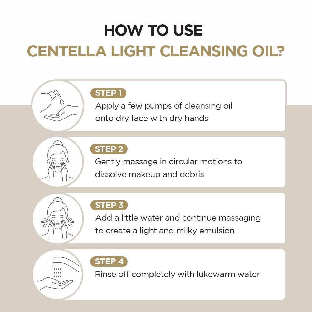 SKIN1004 Madagascar Centella Ampoule + Light Cleansing Oil Bundle – Calming Hydration