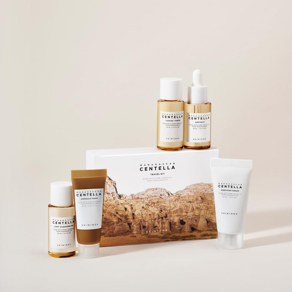 SKIN1004 Madagascar Centella Travel Kit - Mini Skincare Box for On-The-Go