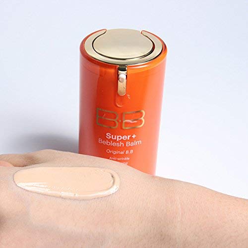 [SKIN79] Super Plus Beblesh Balm Orange BB Cream #21 Yellow Beige – Triple Function, Vitamin Complex, 1.35 fl oz
