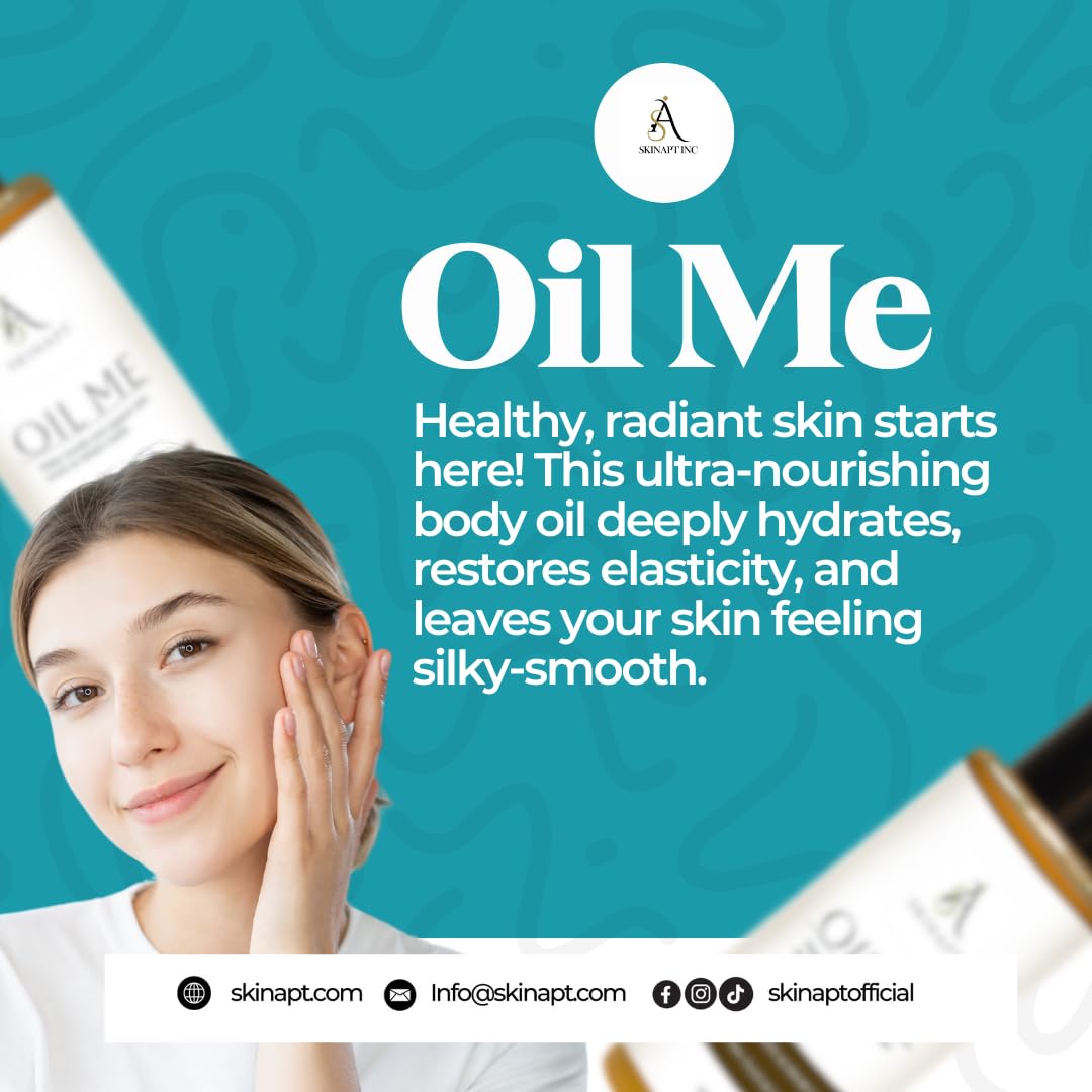 Skinapt Inc Oil Me: Hydrating Stretch Mark Oil for Belly & Body - 100 ml