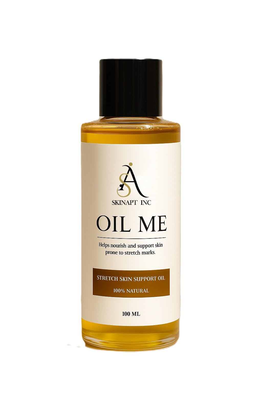 Skinapt Inc Oil Me: Hydrating Stretch Mark Oil for Belly & Body - 100 ml