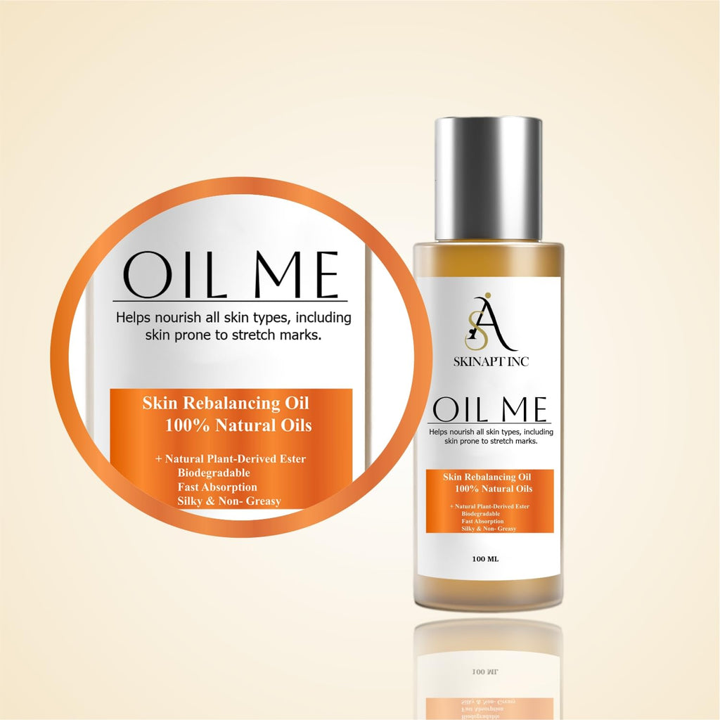 Skinapt Inc Oil Me: Hydrating Stretch Mark Oil for Belly & Body - 100 ml