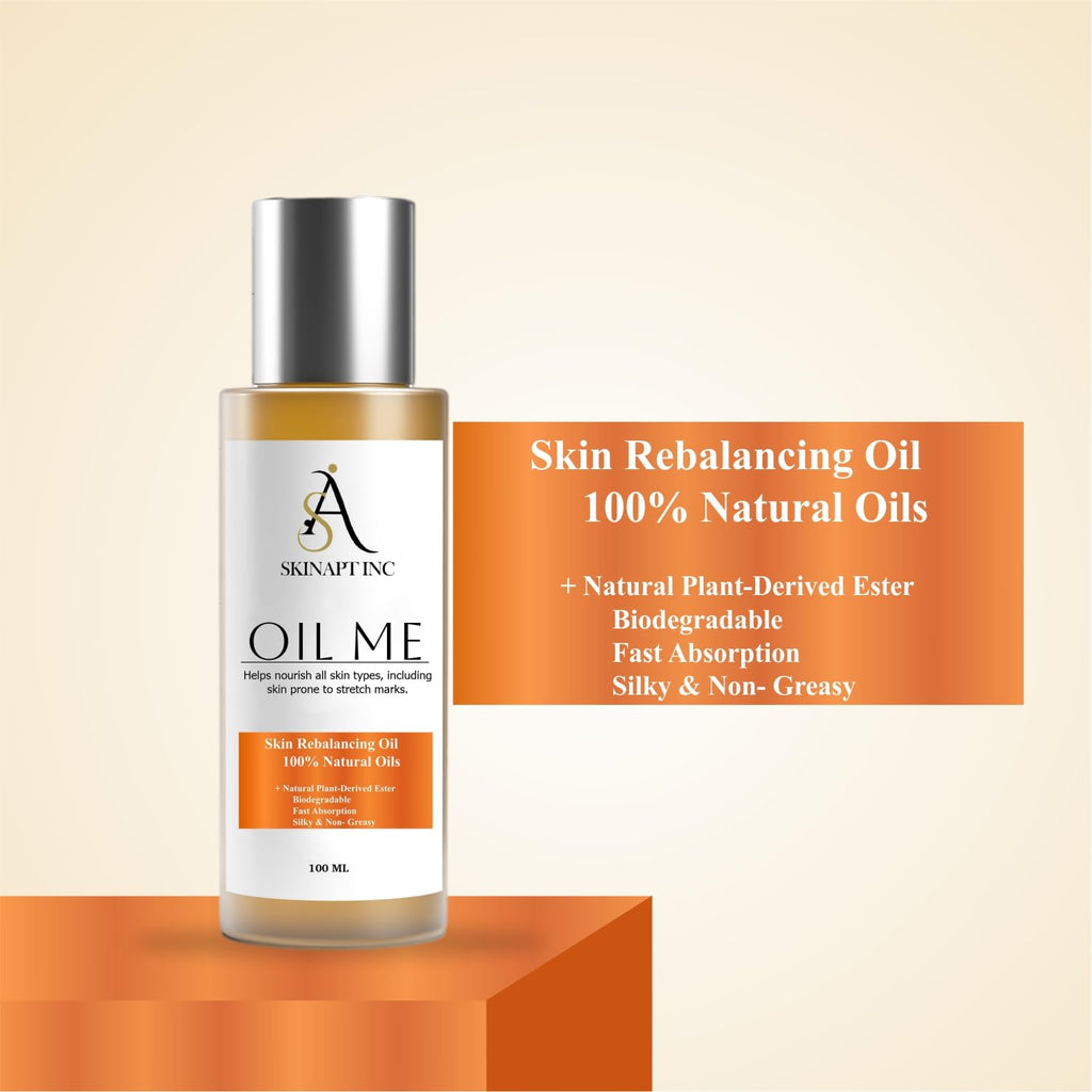 Skinapt Inc Oil Me: Hydrating Stretch Mark Oil for Belly & Body - 100 ml