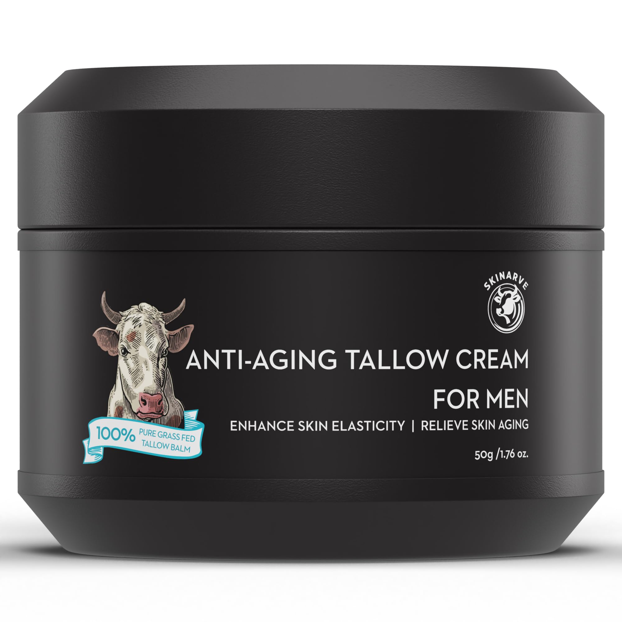 SKINARVE Beef Tallow Balm for Men – Hydrating Wrinkle Defense