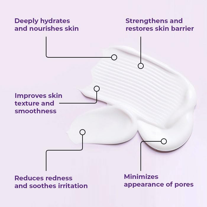 SKIN DEVA 2 oz Hydrating Moisturizer with Niacinamide & Ceramide – Oil-Free Daily Face Cream