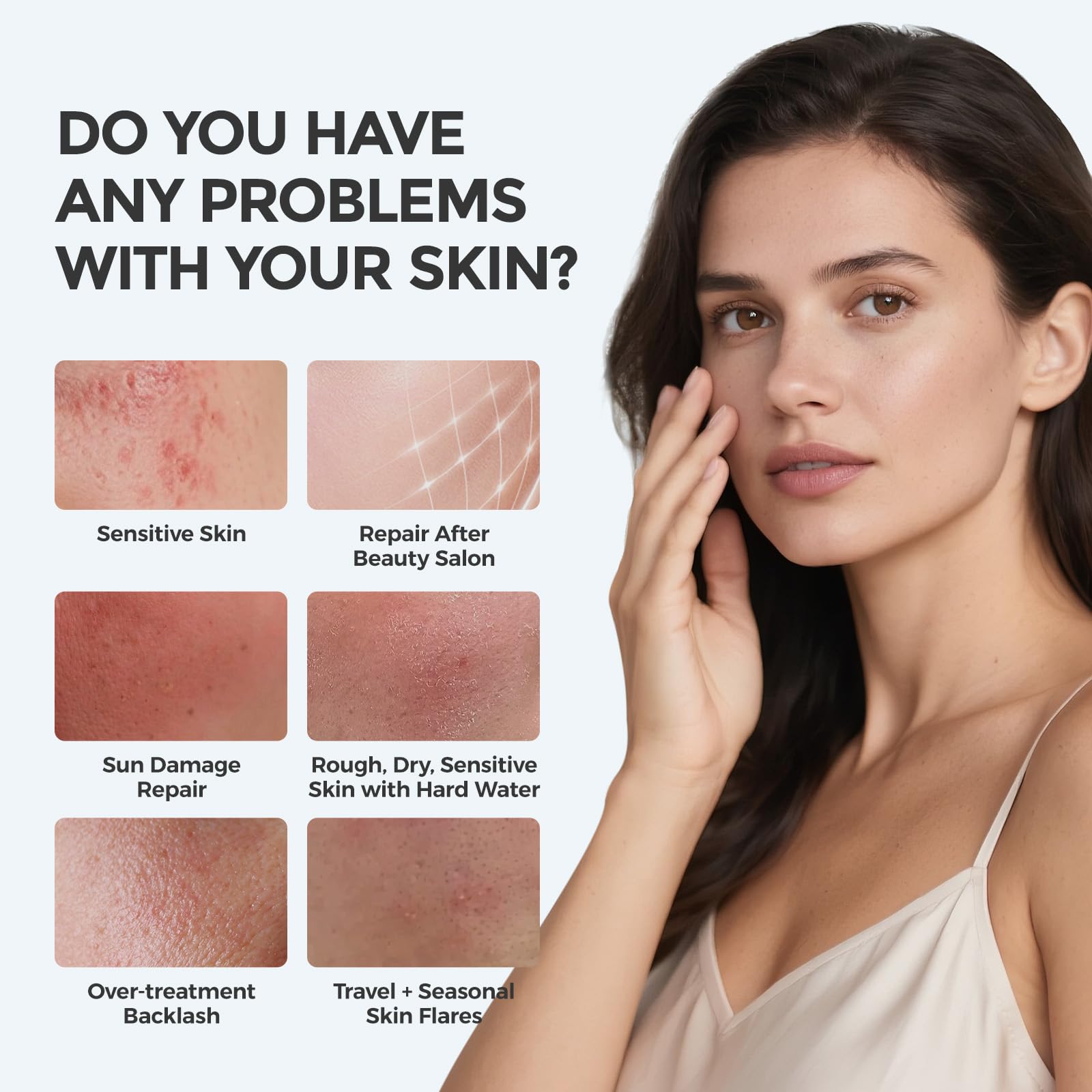 SKINERSE Intensive Repair Serum — 15% Hyaluronic Acid for Sensitive Skin
