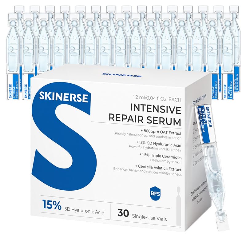 SKINERSE Intensive Repair Serum — 15% Hyaluronic Acid for Sensitive Skin