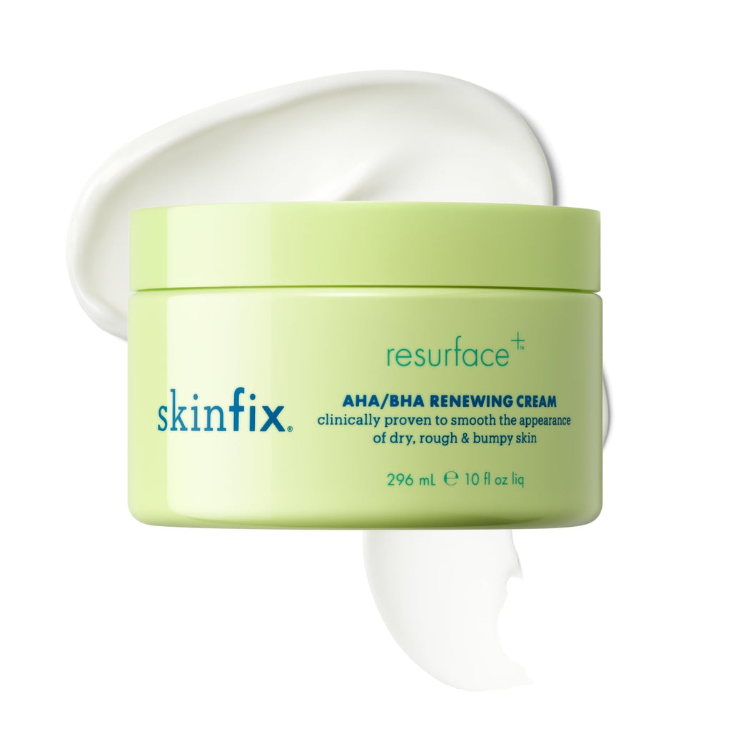 Skinfix AHA/BHA Renewing Body Cream – 10 oz | Gentle Exfoliation & Hydration