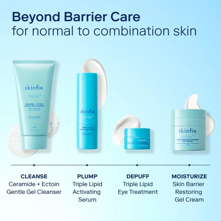 Skinfix Barrier+ Gel Cream Mini – Hydrating Barrier Restoring Gel, 0.5 oz