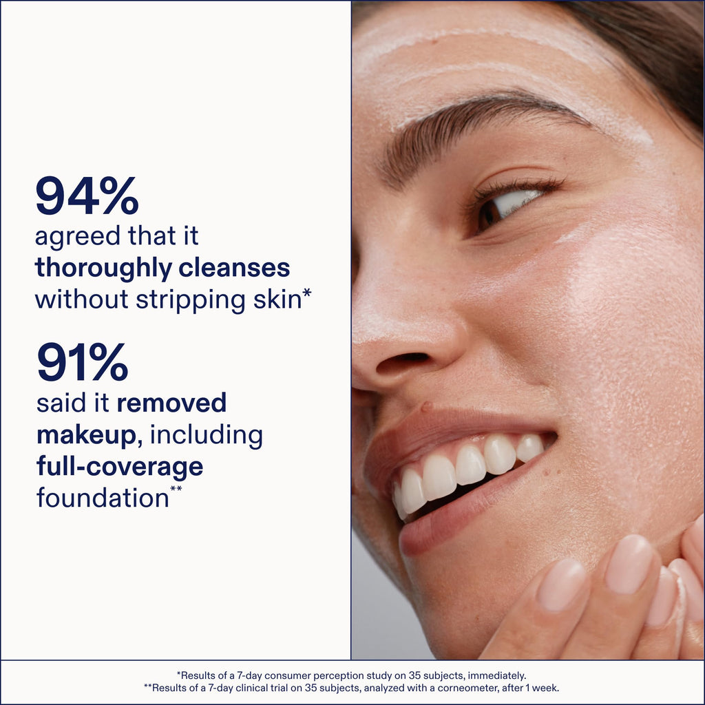 Skinfix Ceramide + Ectoin Gentle Gel Cleanser Mini – Removes Makeup & SPF, Hydrates Skin | Vegan & Cruelty-Free