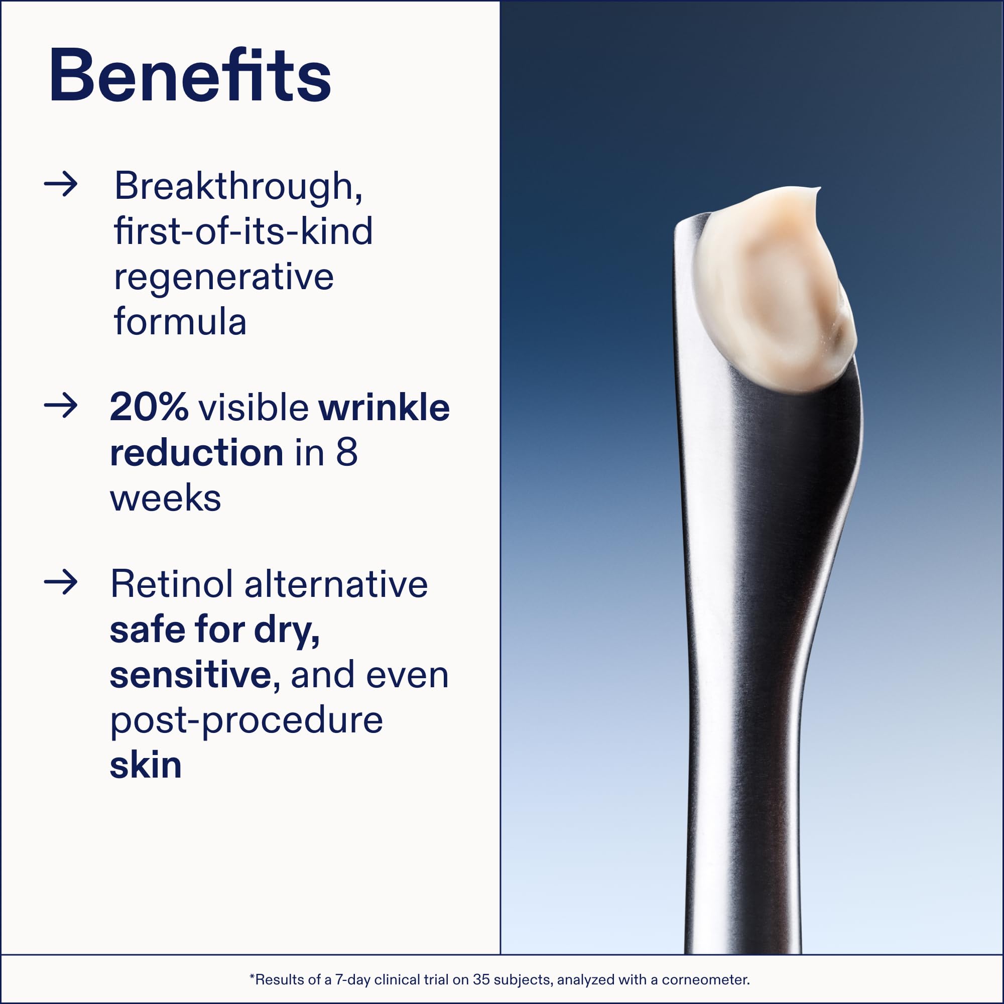Skinfix Exo + Ectoin Intensive Repair Baume – Retinol-Free Serum with Hyaluronic Acid & Peptides