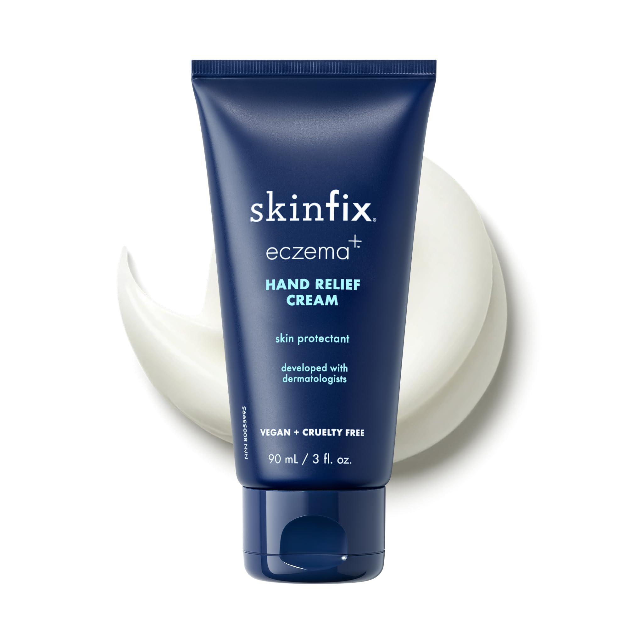 Skinfix Hand Relief Cream – Fragrance Free, 3 oz | Eczema and Dry Hands Care