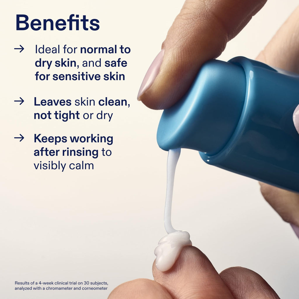 Skinfix Nourishing Cleanse + Moisturize Set with Hyaluronic Acid — Mini Foaming Oil Cleanser + Cream | Vegan & Cruelty-Free